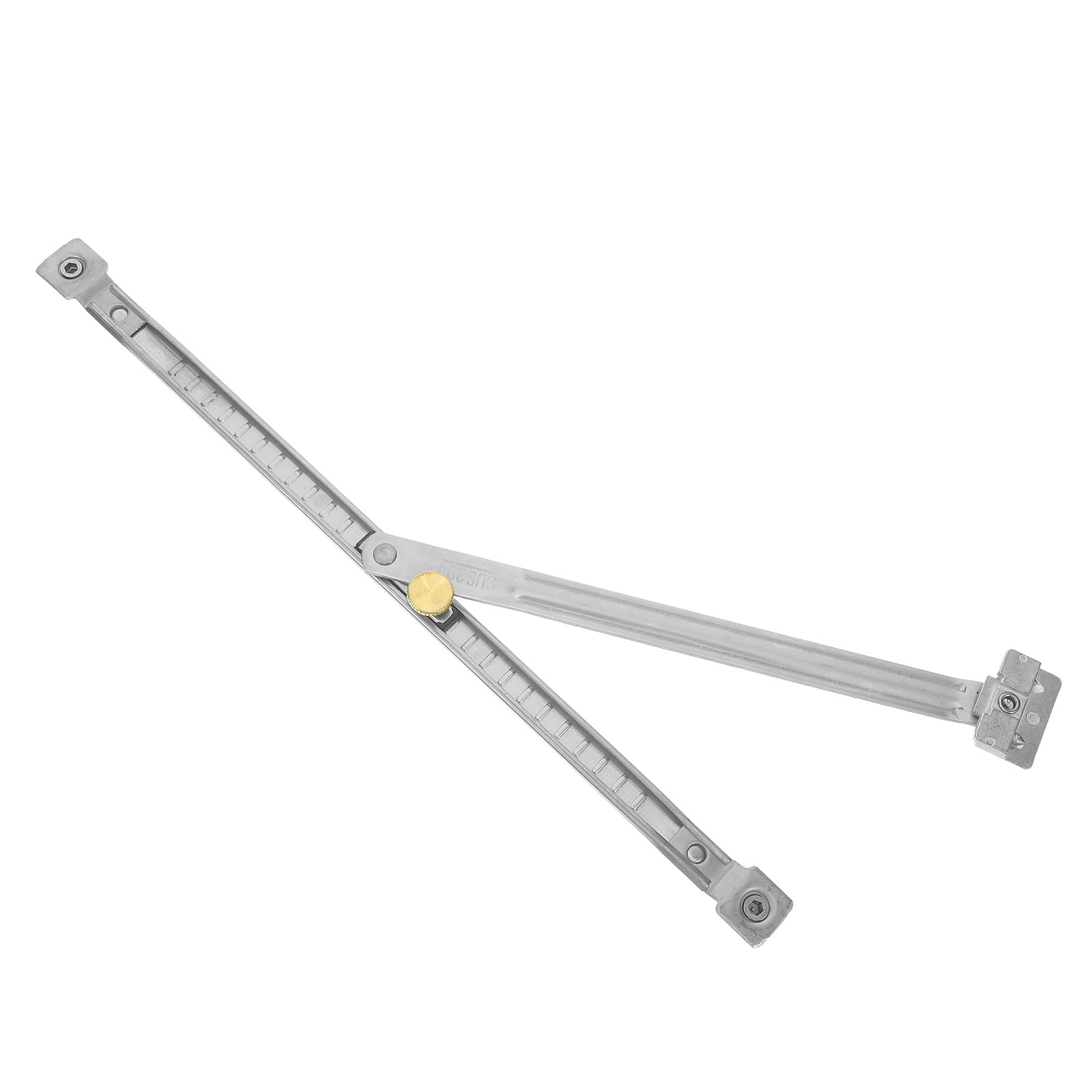 Window Lock Bar - Opklapbare raambegrenzer, draaibare beperkingsstang, verstelbare frictiebeveiliging,
