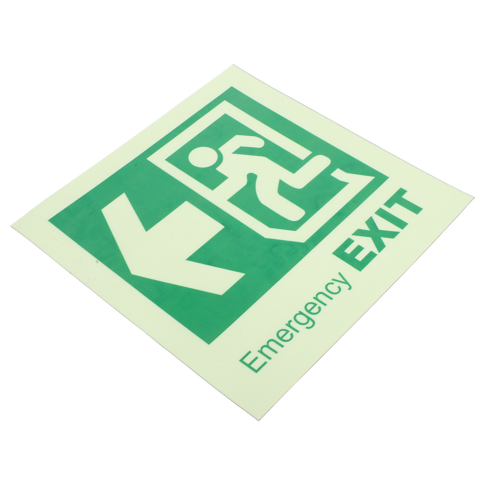 Lichtgevende zelfklevende nood - Emergency Exit Sign recensie en prijs