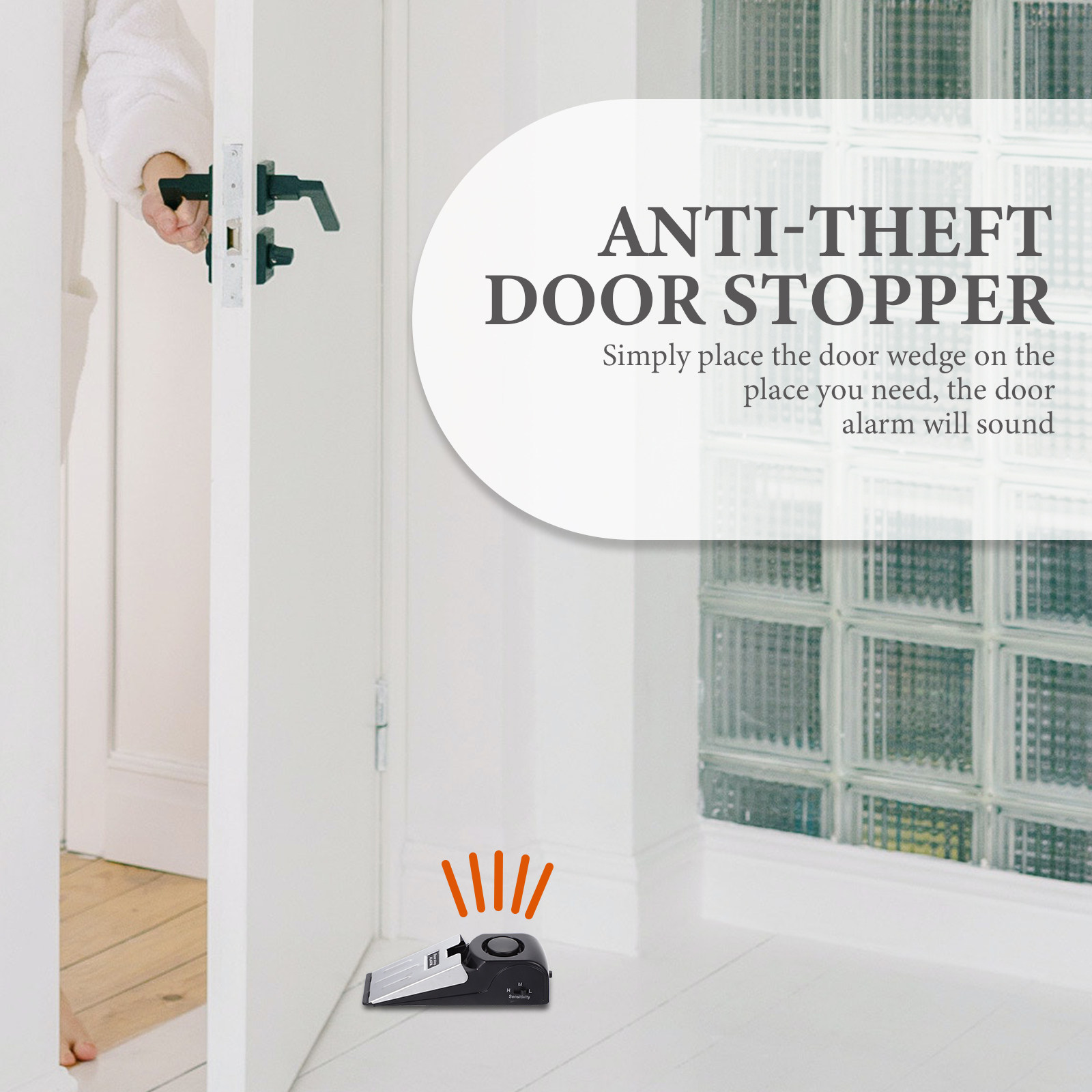 Alarm Anti-diefstal Stop Wedge - Door Stop Alarm recensie en prijs