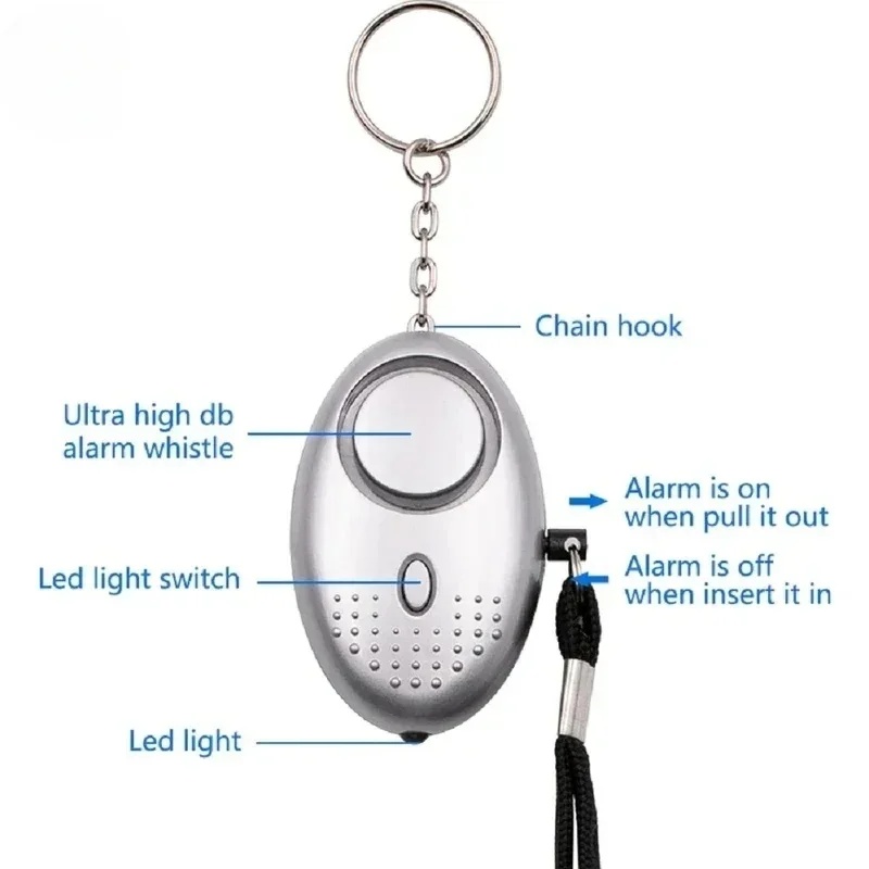 1/2 Stuks Zelfverdedigingsalar - Personal Alarm Keychain recensie en prijs