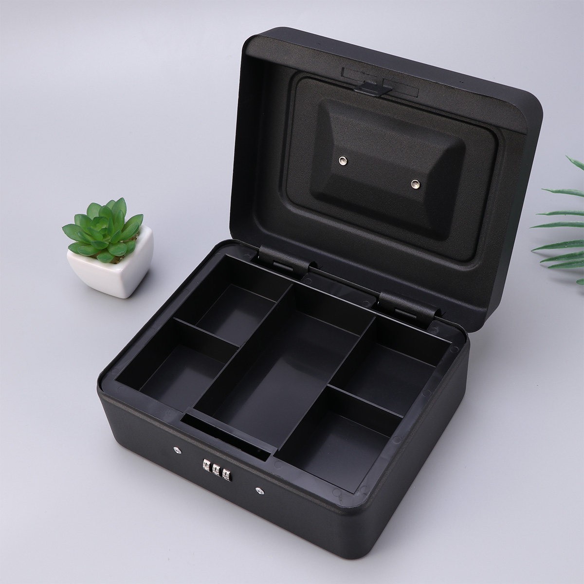 Stevige, dikke metalen kassa m - Lockbox Key Secure recensie en prijs