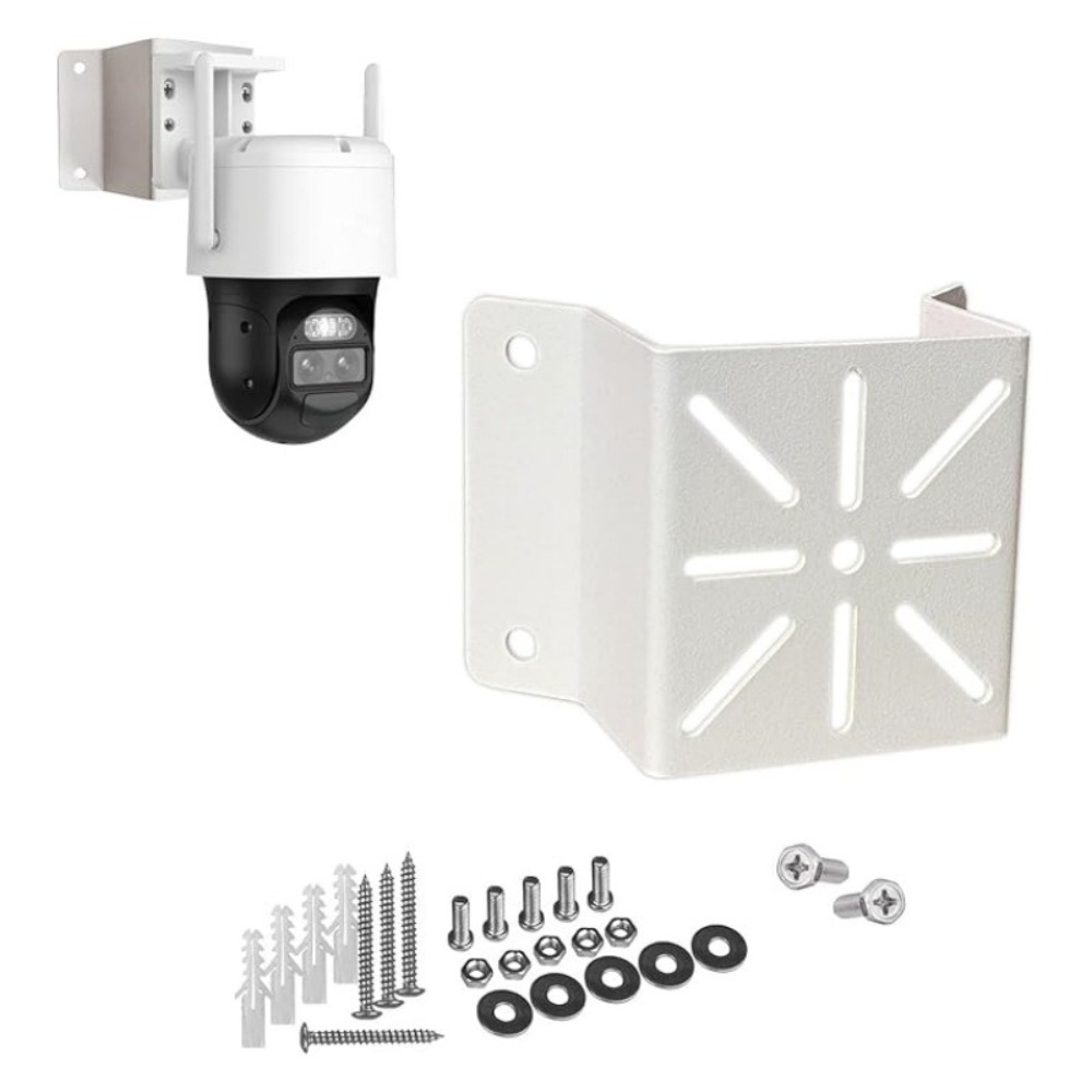 Metalen buitenmuurbeugel, aan  - Eufy Camera S340 recensie en prijs